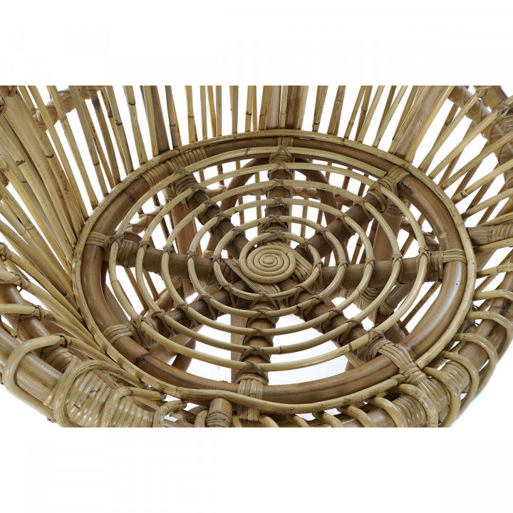 Poltrona DKD Home Decor 8424001750092 Naturale Cotone Bianco Rattan (74 x 67 x 85 cm)