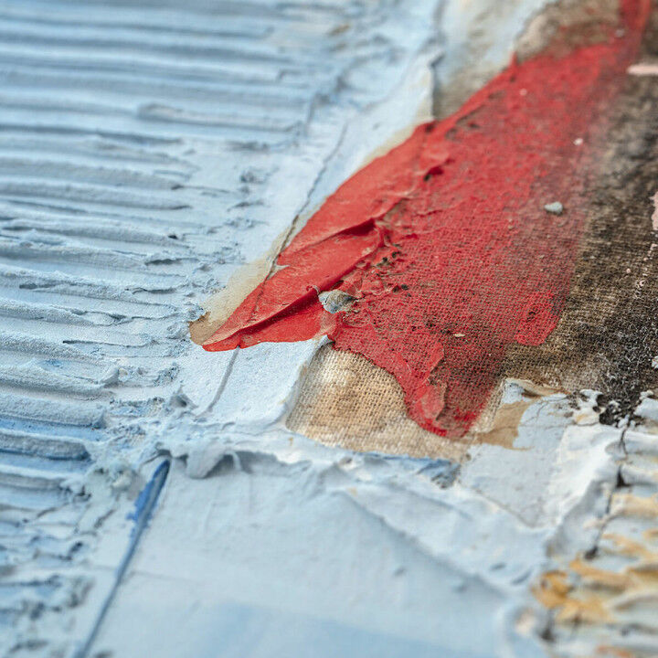 Leinwand DKD Home Decor Kiefer Leinwand 100 x 2,4 x 100 cm