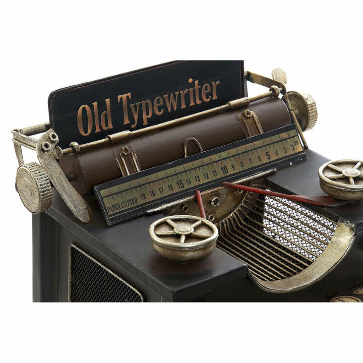 Statua Decorativa DKD Home Decor 24 x 26 x 15 cm Nero Vintage