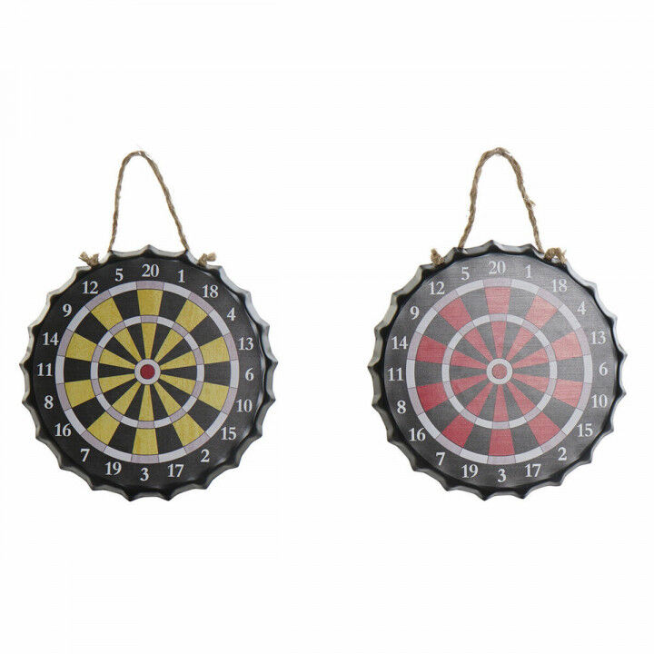 Decorazione da Parete DKD Home Decor Ferro (22 x 2 x 22 cm) (2 pcs)