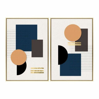 Canvas DKD Home Decor polyestyreen Canvas 51,5 x 3,5 x 71,5 cm