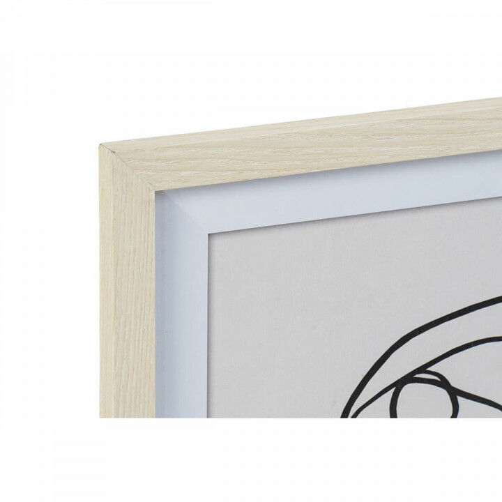 Quadro DKD Home Decor Cristallo Abete Legno MDF 55 x 2 x 70 cm