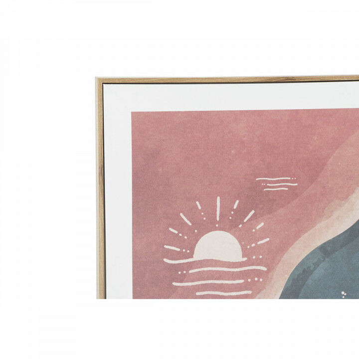 Leinwand DKD Home Decor Leinwand Holz MDF 50 x 3 x 70 cm