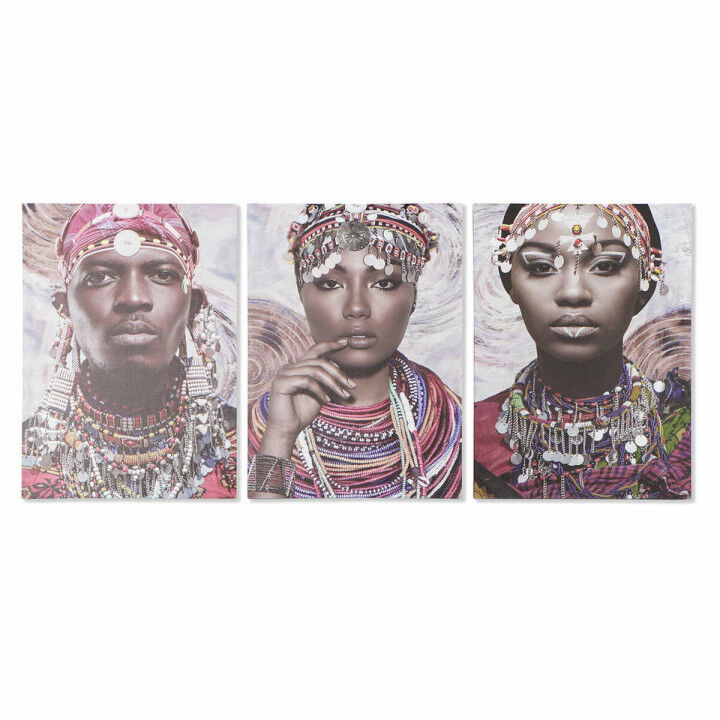 Lienzo DKD Home Decor Lienzo Madera MDF 50 x 1,8 x 70 cm