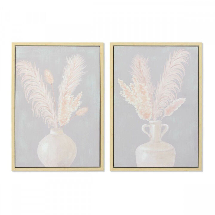 Leinwand DKD Home Decor polystyrol Leinwand 50 x 4 x 70 cm