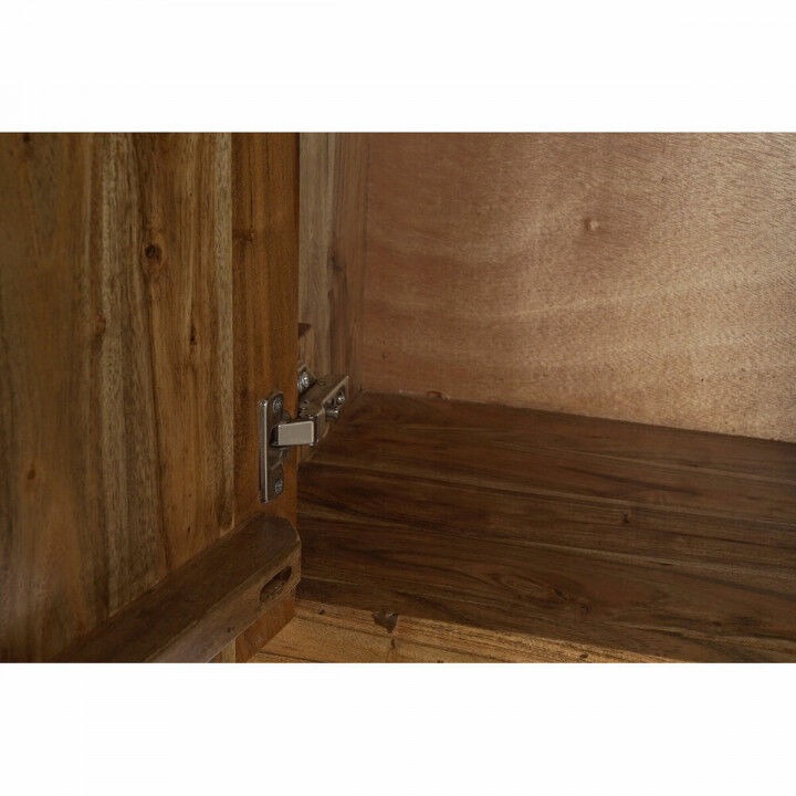 Sideboard DKD Home Decor Brown Black Light brown Acacia 100 x 40 x 77 cm