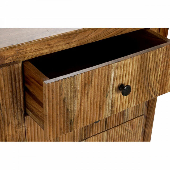 Buffet DKD Home Decor Marron Noir Marron Clair Acacia 100 x 40 x 77 cm