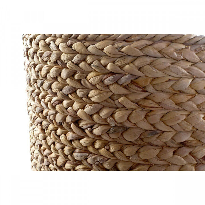 Juego de Cestas DKD Home Decor Marrón Natural Junco (2 Piezas)