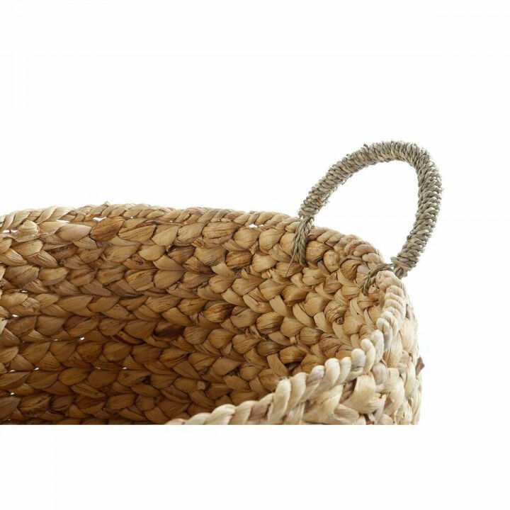 Basket spelset DKD Home Decor Bruin Natuurlijk Russen (2 Onderdelen)