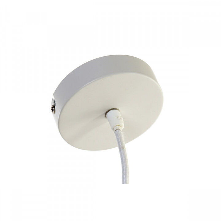 Deckenlampe DKD Home Decor Weiß natürlich Bambus 40 W 83 x 83 x 40 cm