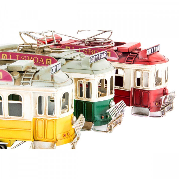 Figurine Décorative DKD Home Decor Train Vintage 27 x 8,5 x 15,5 cm (3 Unités)