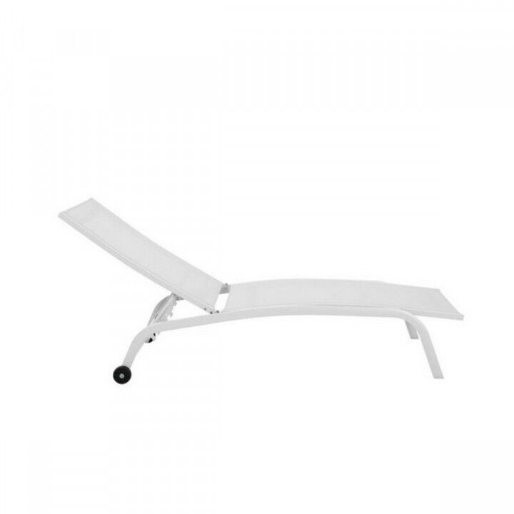 Solstol DKD Home Decor Met wieltjes PVC Aluminium (187,5 x 64 x 97 cm)