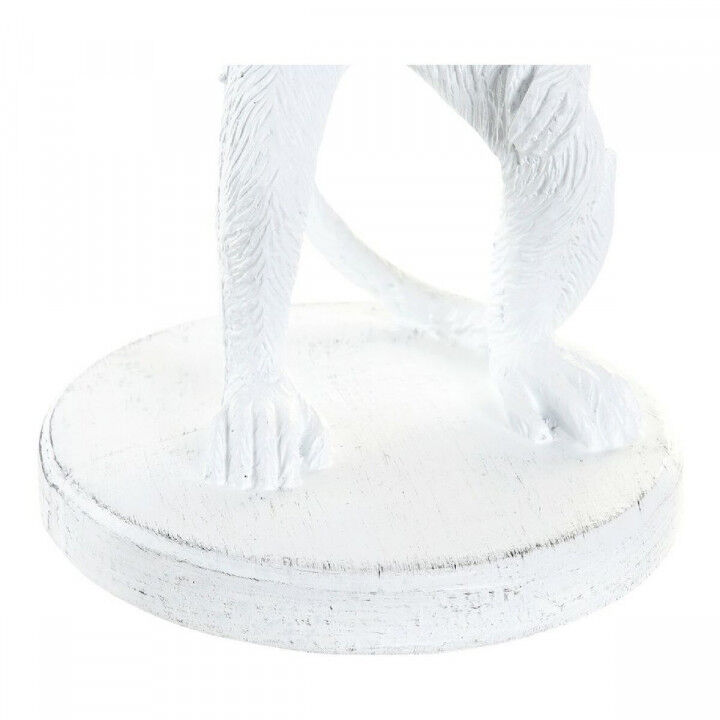 Desk lamp DKD Home Decor White Black Polyester Metal Resin 25W 220 V Monkey (2 pcs) (20 x 20 x 45 cm)