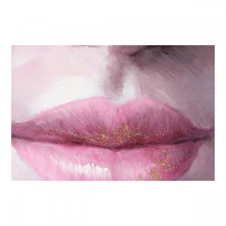 Canvas DKD Home Decor Girl Canvas Hout MDF 120 x 3 x 80 cm