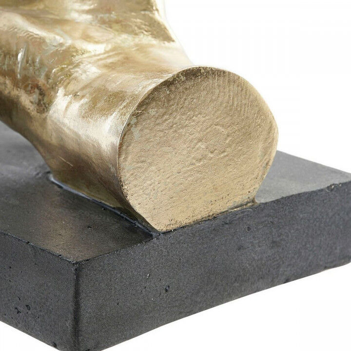 Decoratieve figuren DKD Home Decor Gouden Zilverkleurig Hand 50 ml 20 x 14 x 18 cm (2 Stuks)