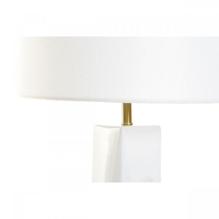 Desk lamp DKD Home Decor 8424001847242 33 x 33 x 67 cm Ceramic Golden Metal White 220 V 50 W