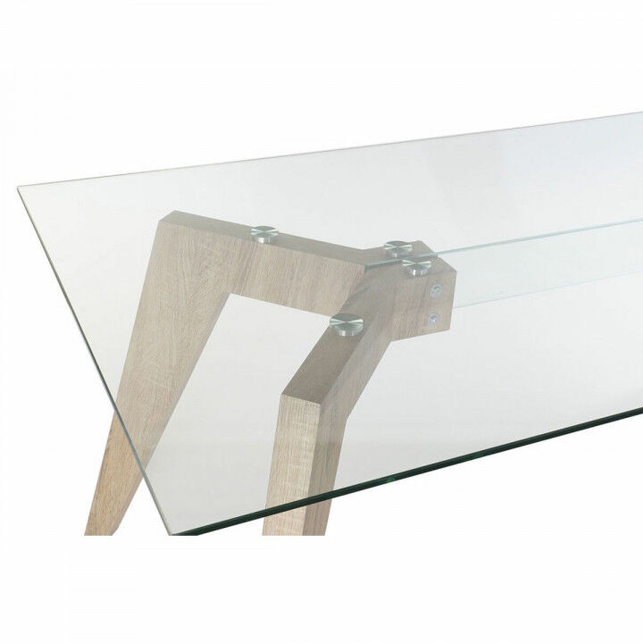 Eettafel DKD Home Decor Kristal Hout MDF 160 x 90 x 75 cm
