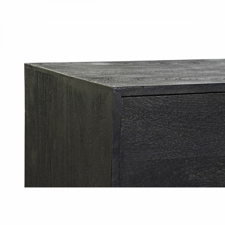 Credenza DKD Home Decor Nero Dorato Legno di mango 145 x 41 x 77 cm