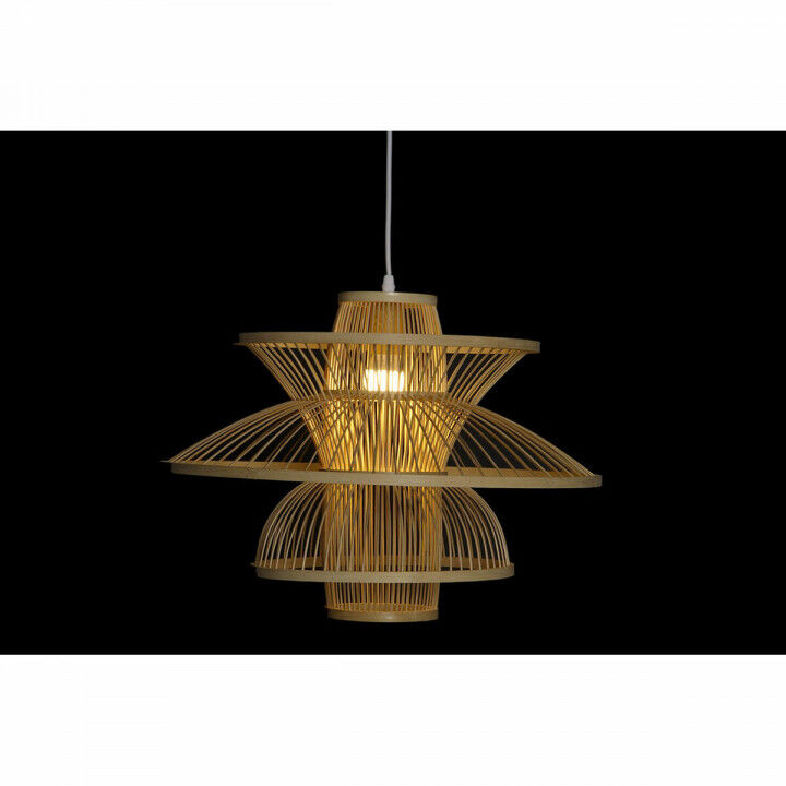 Lampadario DKD Home Decor Bambù (50 x 50 x 37 cm)