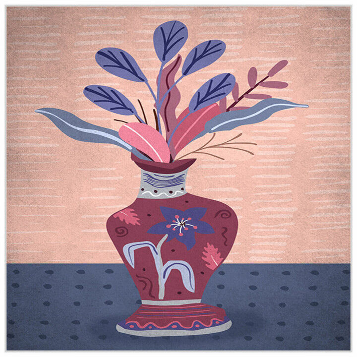 Lienzo DKD Home Decor Poliestireno Lienzo 83 x 4,5 x 83 cm (2 Piezas)