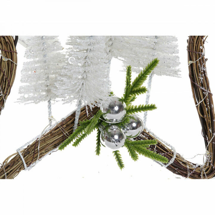 Decorazione Natalizia DKD Home Decor ‎S3025384 Rattan (43 x 10 x 43 cm) (2 pcs)