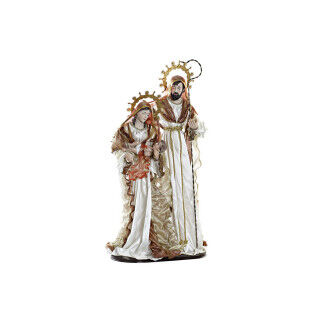 Presepe di Natale DKD Home Decor Bianco Dorato 48 x 28 x 90 cm Plastica