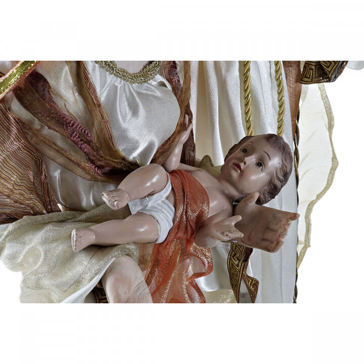 Belén de Navidad DKD Home Decor Blanco Dorado 48 x 28 x 90 cm Plástico