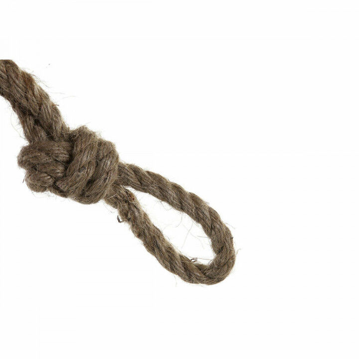 Laterne DKD Home Decor Braun Schwarz Metall Kristall Schnur Loft 22 x 22 x 43 cm