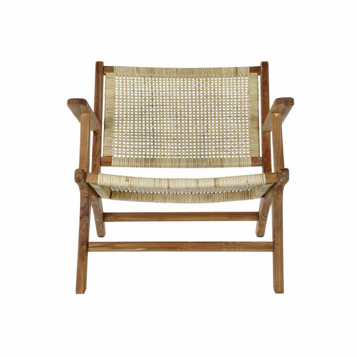 Butaca DKD Home Decor MB-182316 Natural Marrón claro Teca 69 x 78 x 68 cm