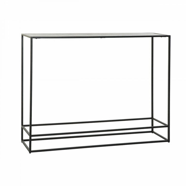 Meuble d'Entrée DKD Home Decor Noir Doré 110 x 25 x 84 cm