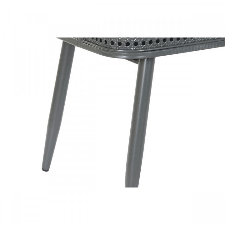 Estantería DKD Home Decor Natural Gris Metal Madera 2 Estantes (79 x 39 x 133 cm)