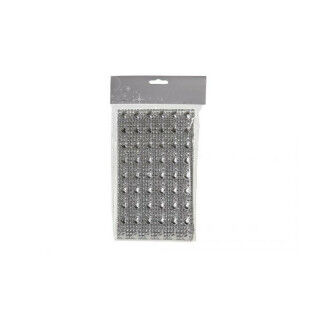 Ghirlanda di Natale DKD Home Decor Dorato Argentato PVC 150 x 12 x 0,1 cm