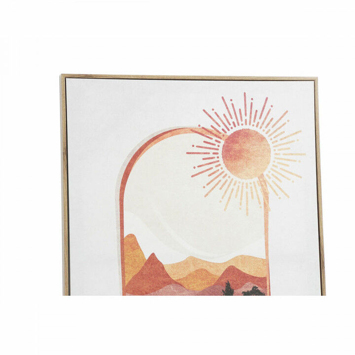 Canvas DKD Home Decor Canvas Hout MDF 50 x 3 x 70 cm