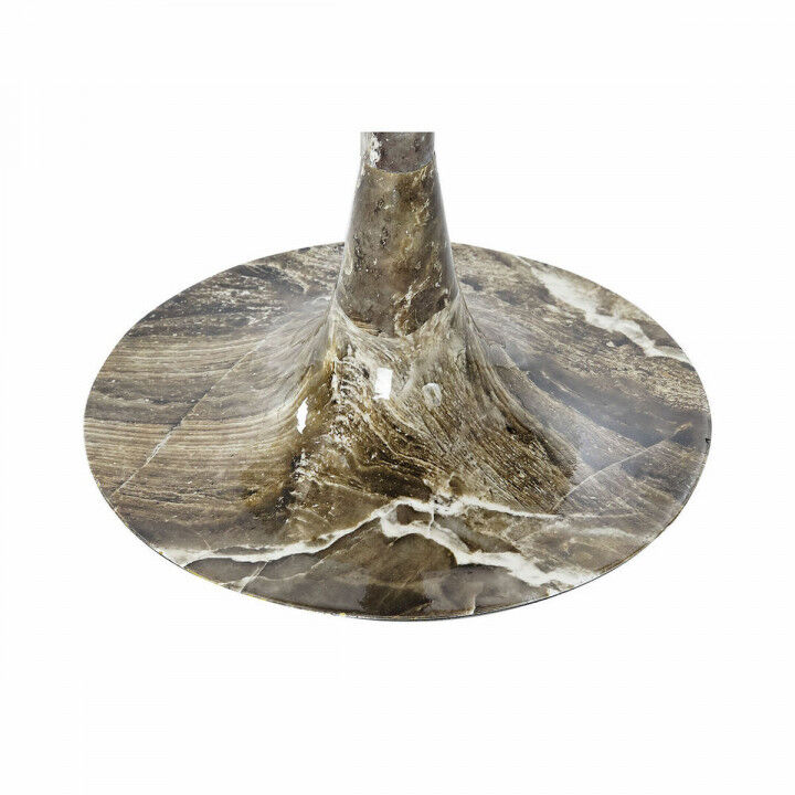 Kleine bijzettafel DKD Home Decor Bruin Gouden 51 x 51 x 51 cm