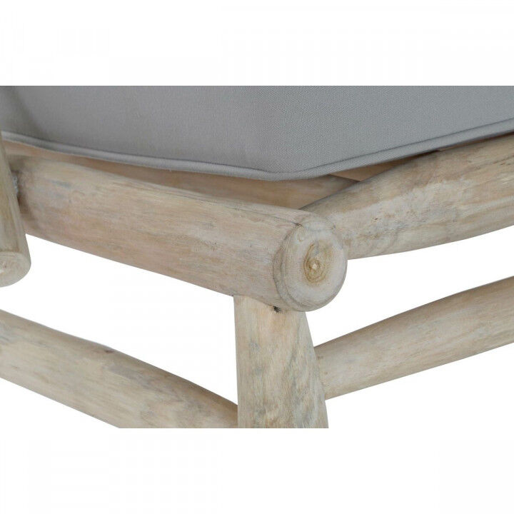 Gartenstuhl DKD Home Decor natürlich Hellgrau 82 x 80 x 73 cm