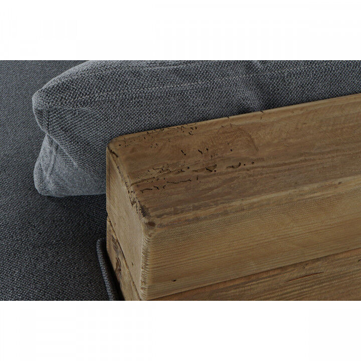Sofa DKD Home Decor Grey Natural Alpino 224 x 95 x 82 cm