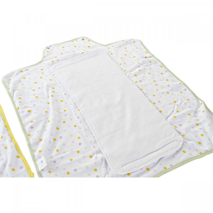 Borsa Fasciatoio per Pannolini DKD Home Decor Da viaggio Giallo Verde Per bambini 22 x 1 x 40 cm