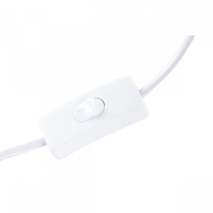 Lampe de bureau DKD Home Decor Rouge Résine Rose clair 220 V 50 W 30 x 30 x 49 cm (2 Unités)