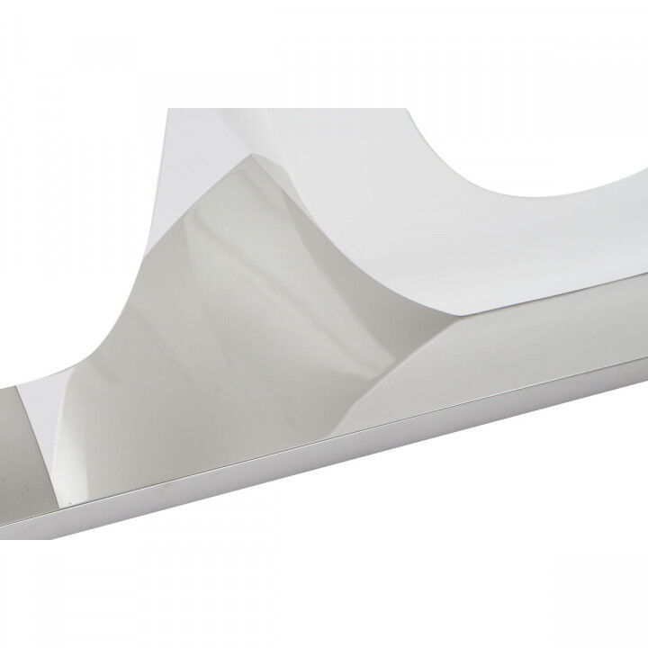 Esstisch DKD Home Decor Kristall Durchsichtig Weiß Holz MDF (160 x 90 x 75 cm)