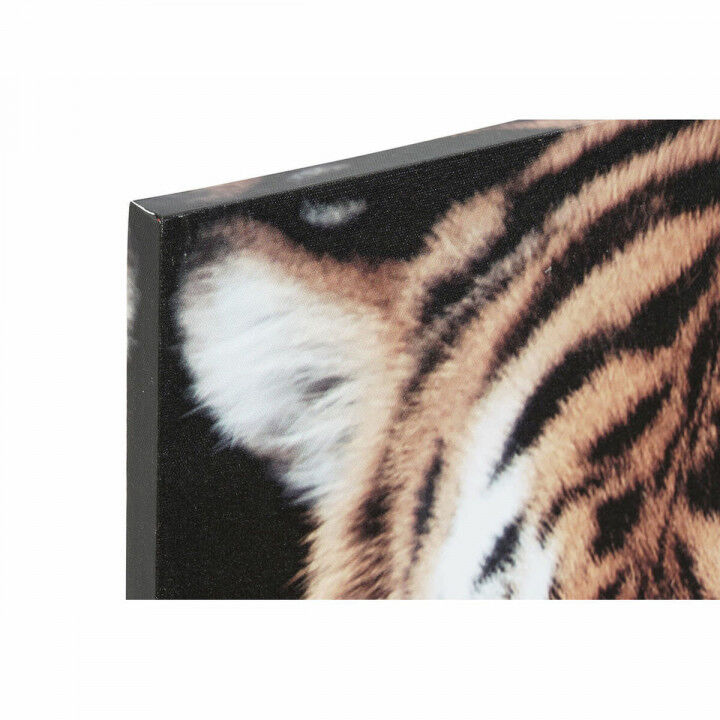Lienzo DKD Home Decor Pino Lienzo 150 x 2 x 80 cm Tigre