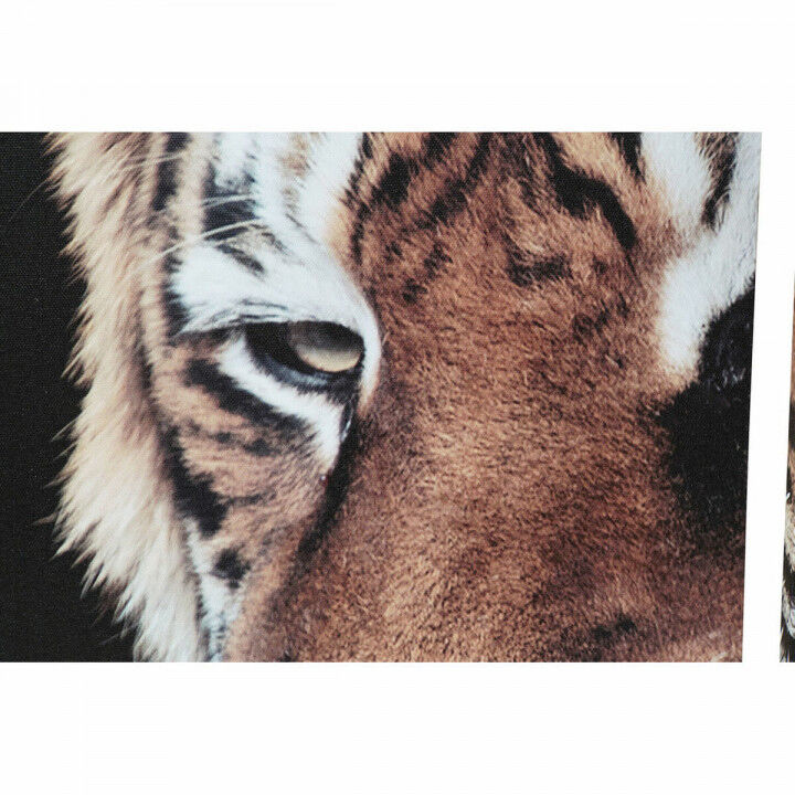 Canvas DKD Home Decor Pijnboom Canvas 150 x 2 x 80 cm Tijger