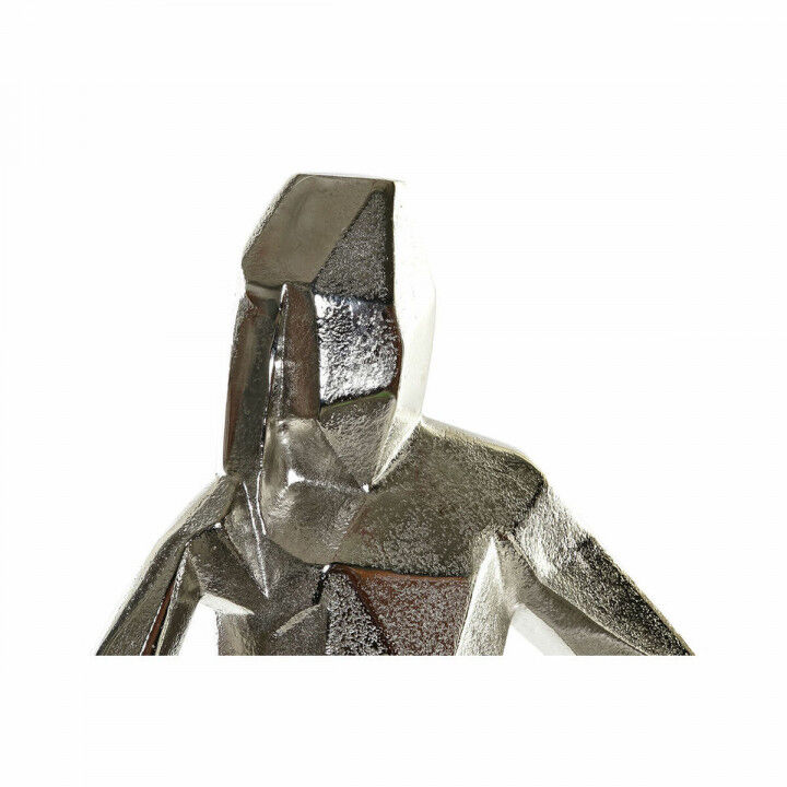 Deko-Figur DKD Home Decor 8424001856480 23 x 13 x 62 cm Silberfarben (2 Stück)