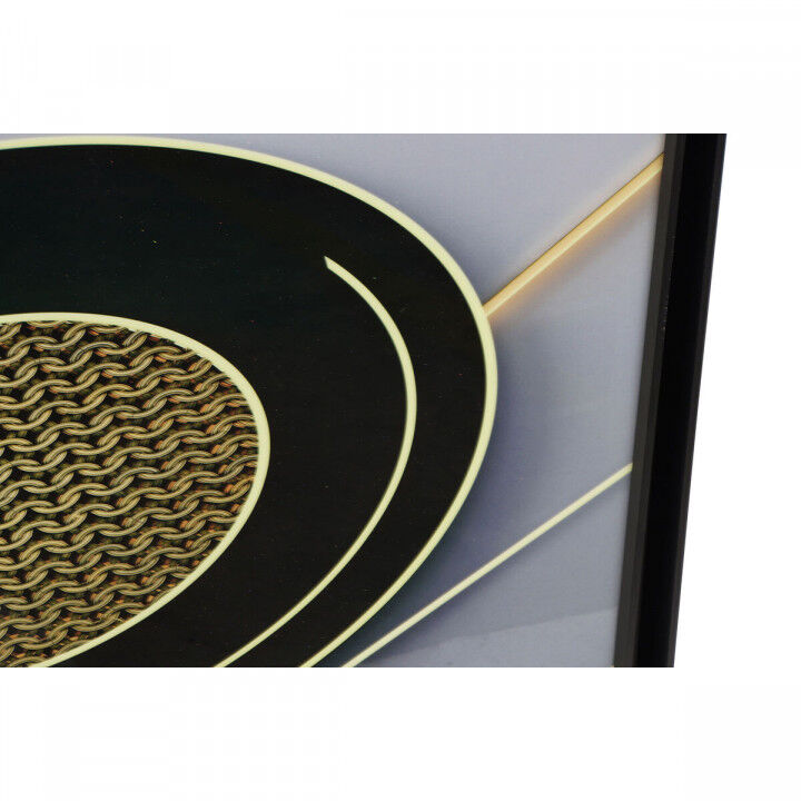 Juego de 3 cuadros DKD Home Decor Aluminio Madera MDF 240 x 3 x 80 cm (3 Piezas)