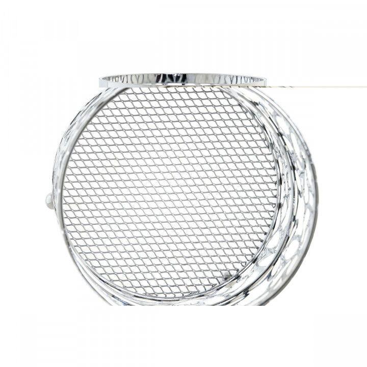Cutlery basket DKD Home Decor Silver Metal Marguerite 12 x 12 x 15 cm
