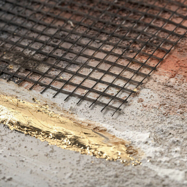 Canvas DKD Home Decor Pinewood Canvas 90 x 2,4 x 90 cm