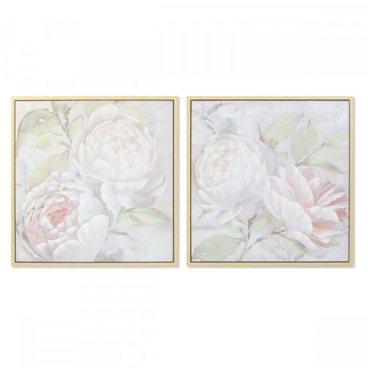 Canvas DKD Home Decor Canvas 80 x 4 x 80 cm