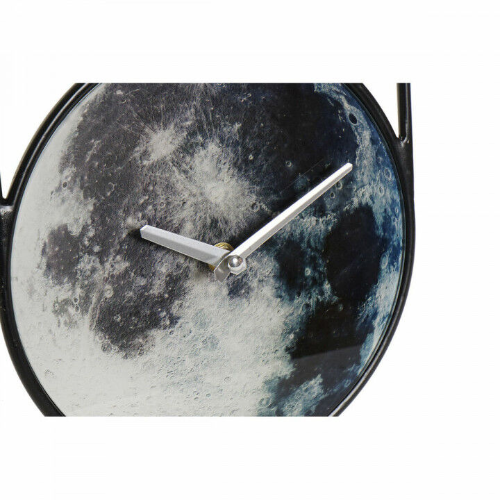 Orologio da Parete DKD Home Decor S3026751 Cristallo Grigio Ferro (20 x 4,5 x 60 cm)