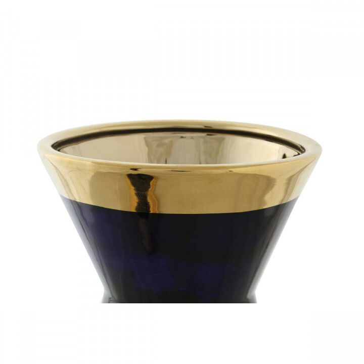 Vaas DKD Home Decor Porselein Zwart Shabby Chic (19 x 19 x 36 cm)