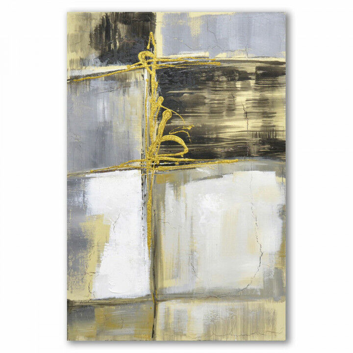 Canvas DKD Home Decor Canvas MDF Wood 60 x 3 x 90 cm