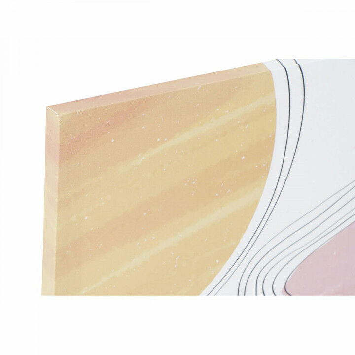 Tela DKD Home Decor Tela Legno MDF 30 x 1,8 x 40 cm (3 Pezzi)